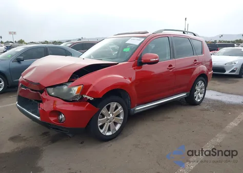 2011 Mitsubishi Outlander Se from USA, damaged, VIN JA4AS3AW4BU040610